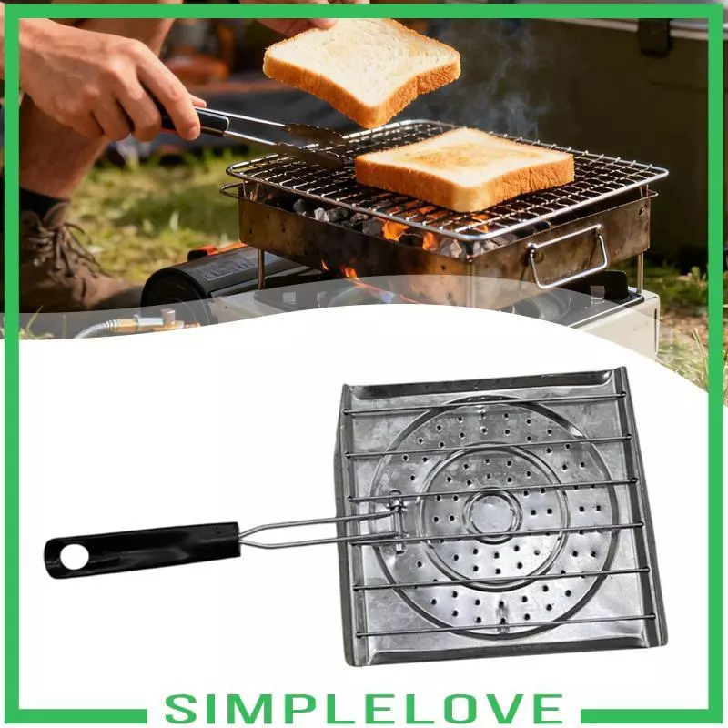 เครื่องปิ้งขนมปังพกพา Campfire Grill thumbnail 3