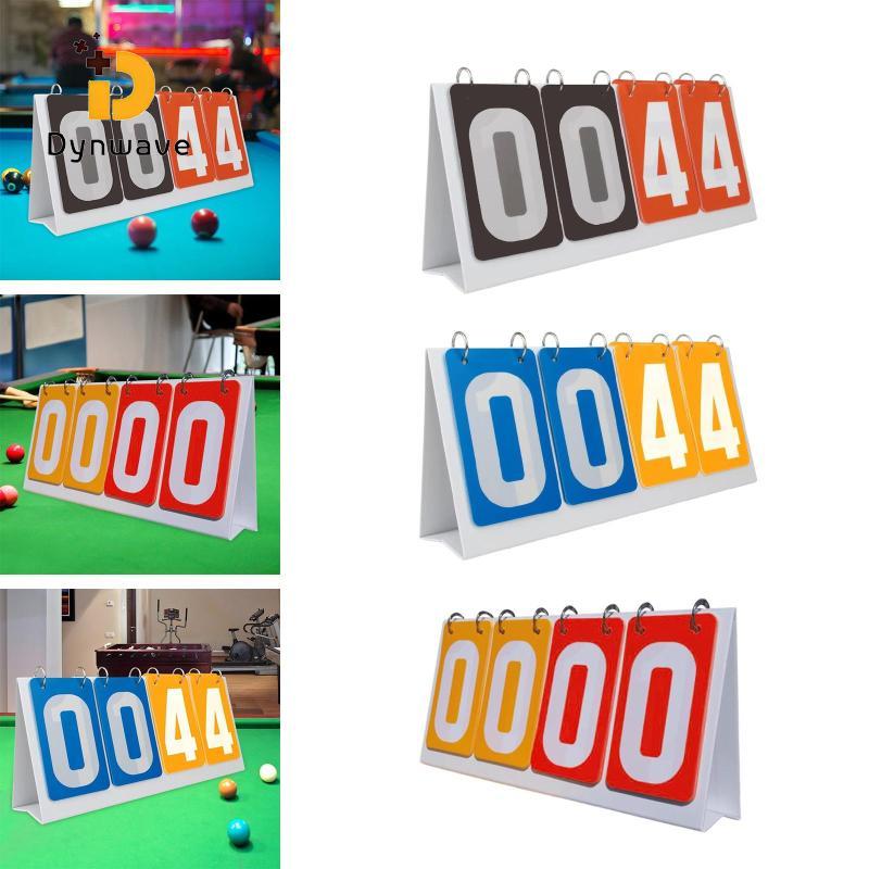 Dynwave Flip Score Board ทนทานการแข่งขันกีฬา Scoreboard ตาราง Score Flipper สําหรับแบดมินตันฟุตบอลวอ