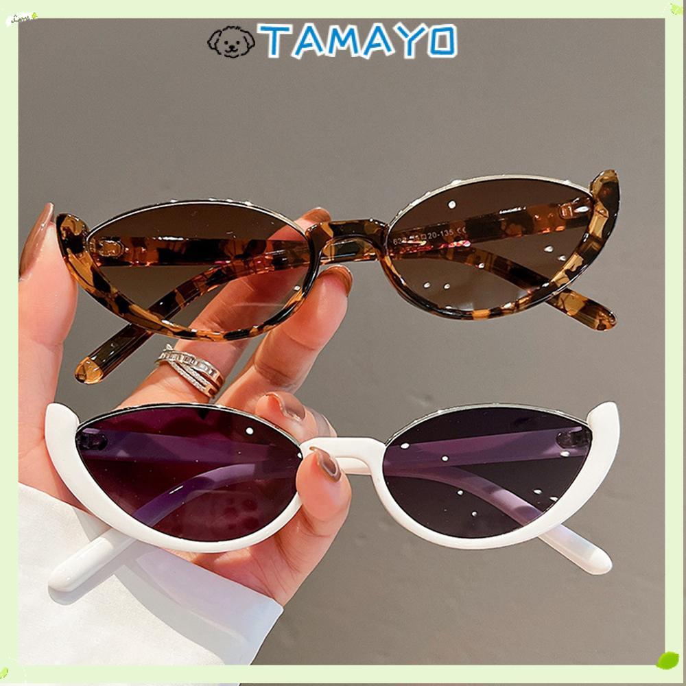 TAMAYO Sun Glasses Small Women Men Glasses Half-frame