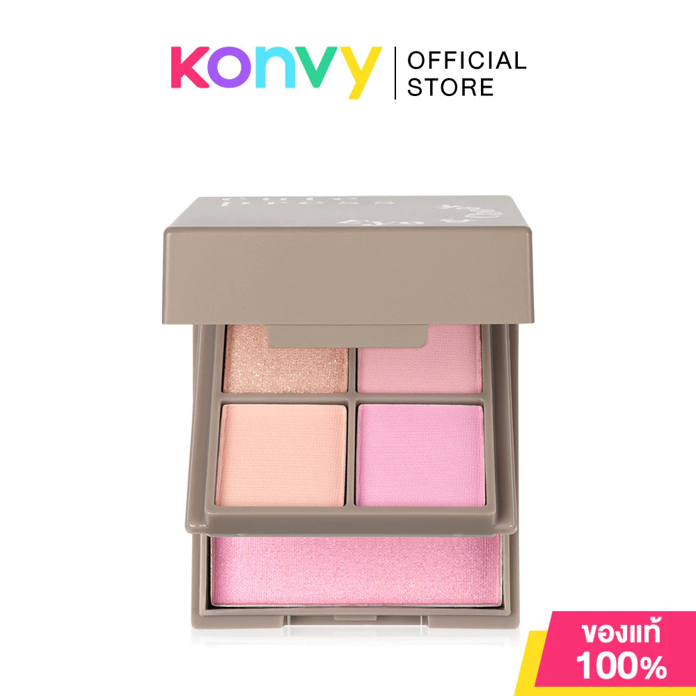 Cute Press Eye & Cheek Palette พาเลทอายแชโดว์และบลัชออน thumbnail 8