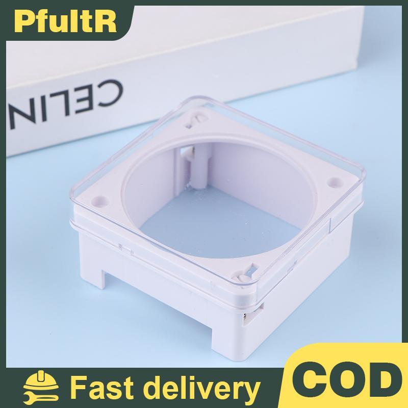 Null ดิจิตอล LCD Power Timer สวิทช์ป้องกันสําหรับ CN101A\CN102A ฝาครอบกันน้ํา, วัสดุพลาสติก null