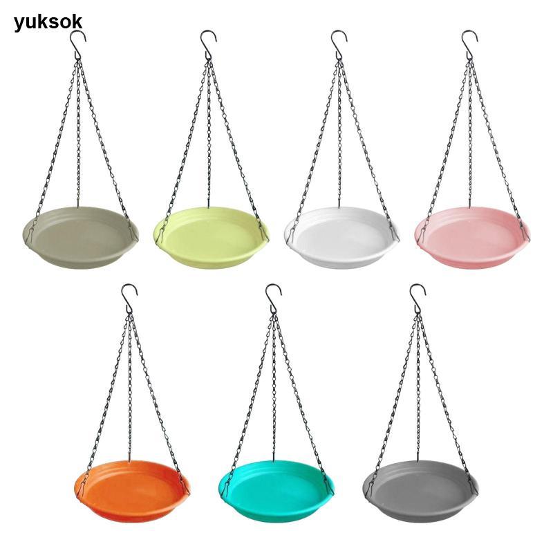 Yuksok Bird Feeder ตกแต่งสวนสภาพอากาศความต้านทาน Hummingbird Feeding Water Feeding Bowl สําหรับต้นไม้สนามหญ้าสวนระเบียง Backyard