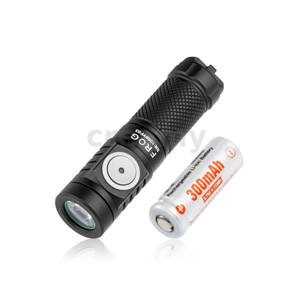 Lumintop Frog3.0 ไฟฉาย LED ใช้งานได้หลากหลาย พร้อมการชาร์จ USB-C และแบตเตอรี่ Li-ion มั่นใจในการใช้งานกลางแจ้งและแคมป์ปิ้ง