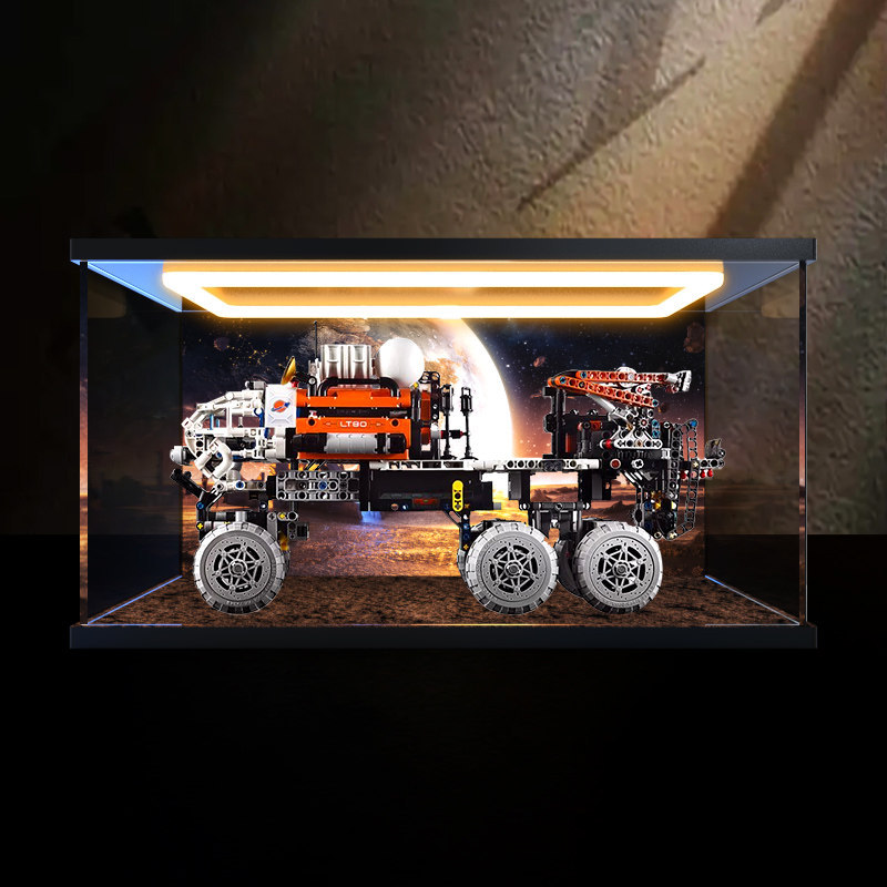 [กล่องแสดงโมเดล] กล่องแสดงไฟแบบด้านหลังโปร่งใสอะคริลิคเหมาะสําหรับ COLE 42180 Mechanical Group Marti