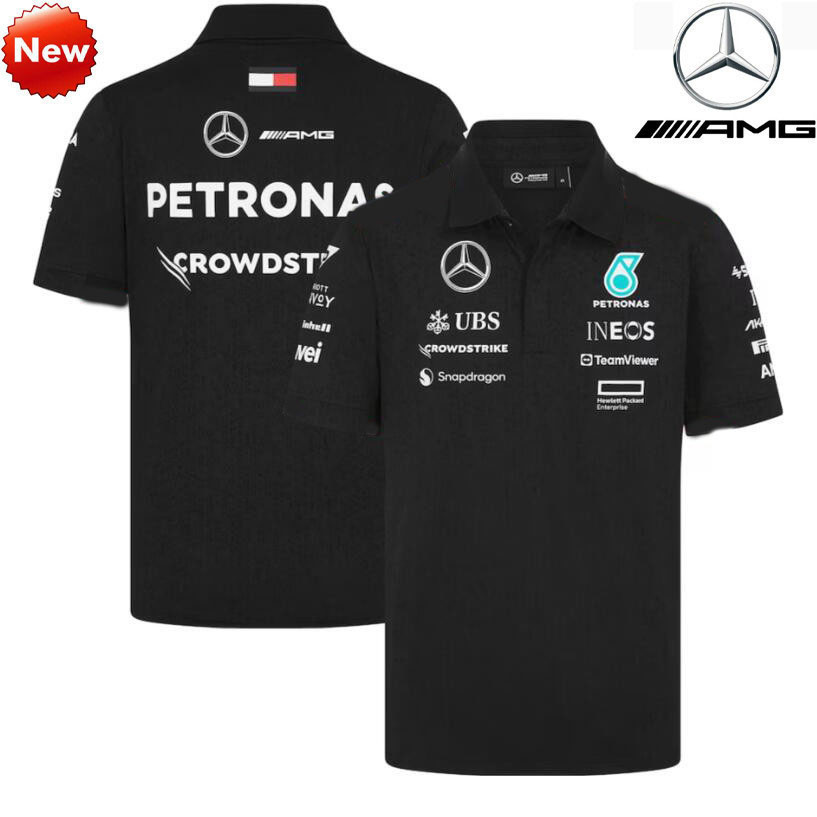 【เสื้อ polo】Newest F1 Racing Jersey F1 Racing Polo Team Shirt Summer Men's and Women's Short Sleeve 
