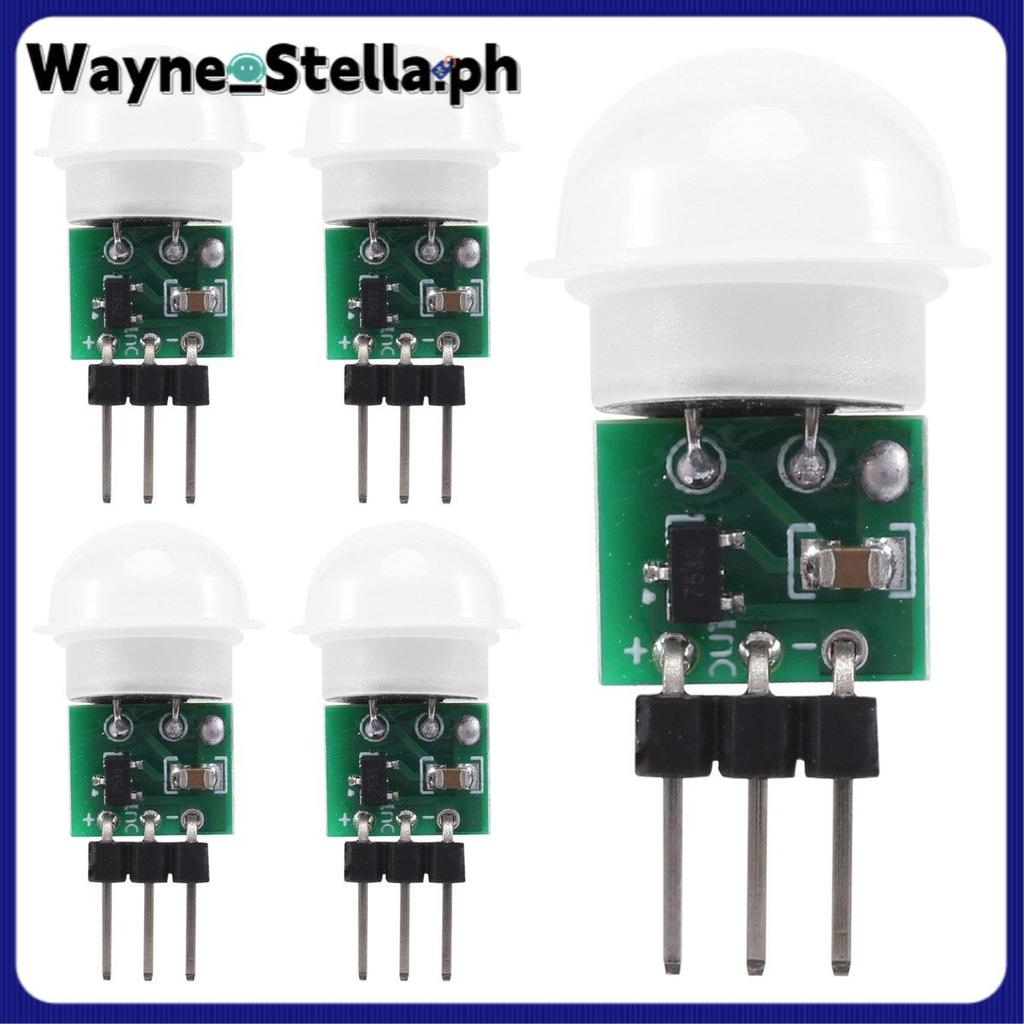 Wayne_StellaAM312 PIR Sensor,5 Pack PIR Motion Sensor กลางแจ้ง Mini Pyroelectric อินฟราเรด PIR Human