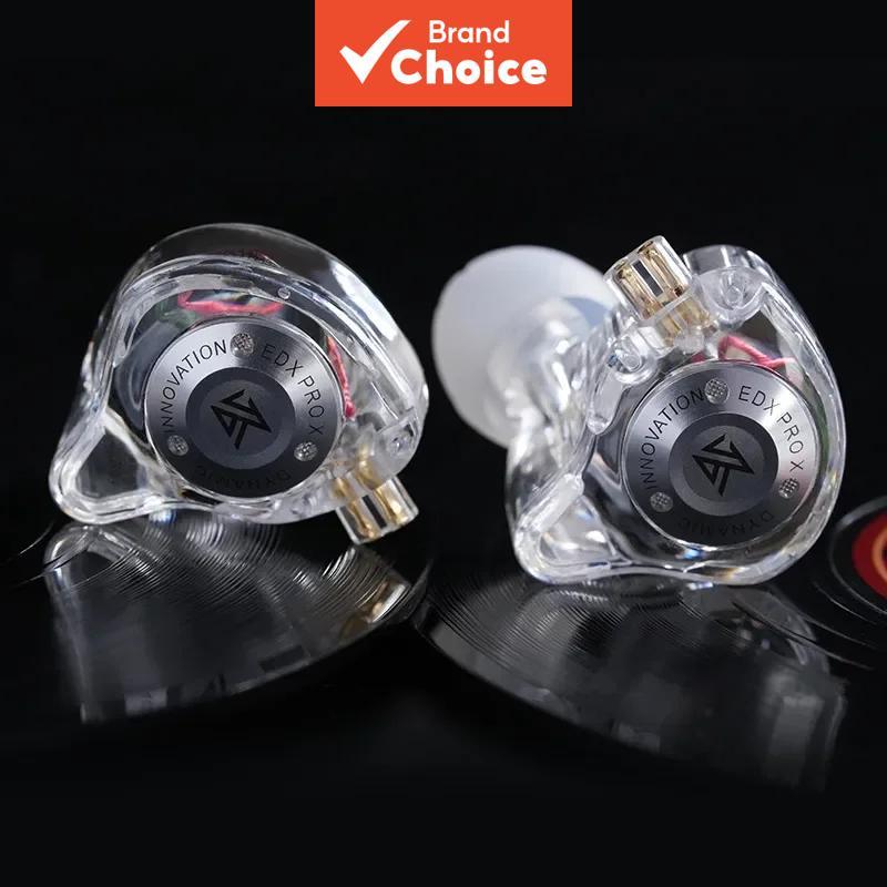 หูฟังมีสาย KZ EDX Pro X สเตอริโอ HIFI เบสหนัก ตัดเสียงรบกวน เหมาะสําหรับกีฬาและเล่นเกม