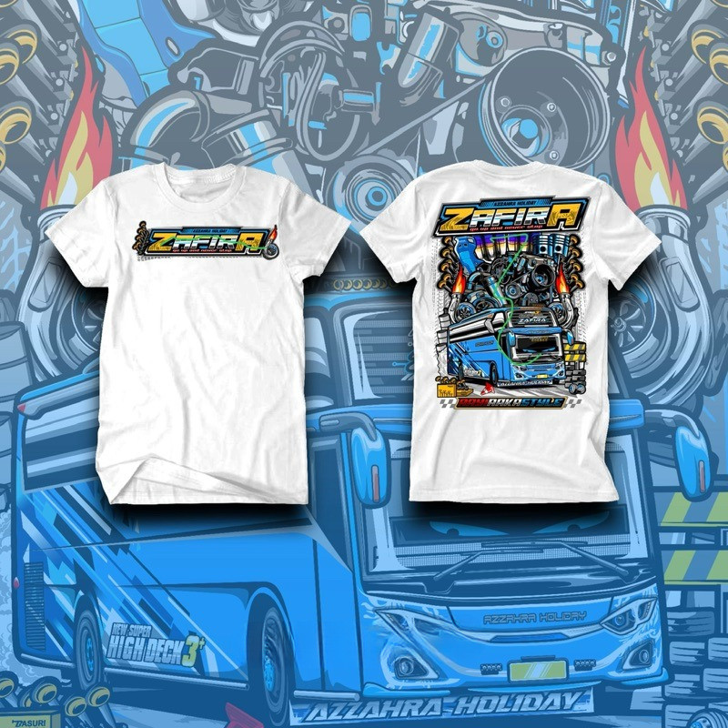 กรุณา.ของ| เสื้อยืด ZAFIRA V2 BUS / BUS MANIA