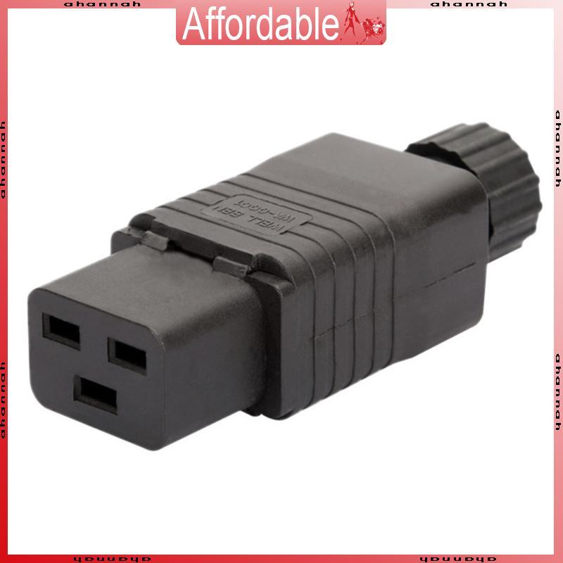 AH 250VAC Conector IEC Conector IEC 320 C19 Plugue หญิง Converable ซ็อกเก็ต