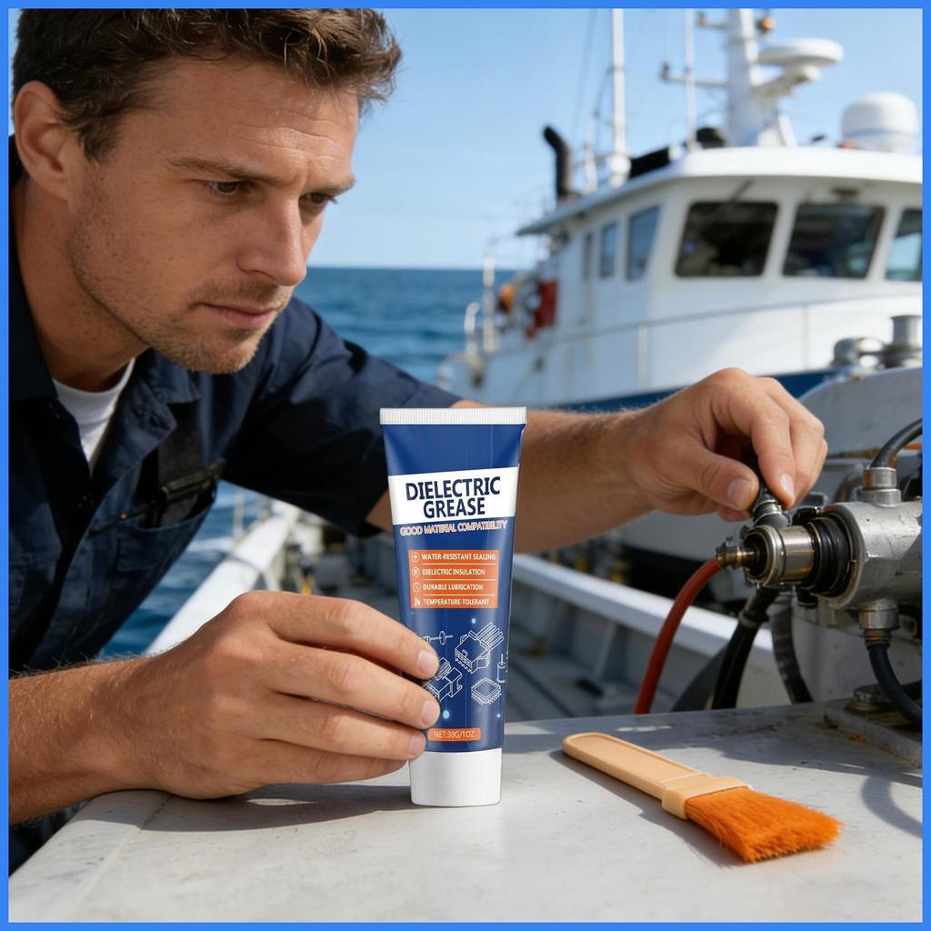 Dielectric Grease สําหรับตัวเชื่อมต่อไฟฟ้าจาระบี Dielectric กันน้ําประสิทธิภาพสูง Marine สําหรับรถพ่