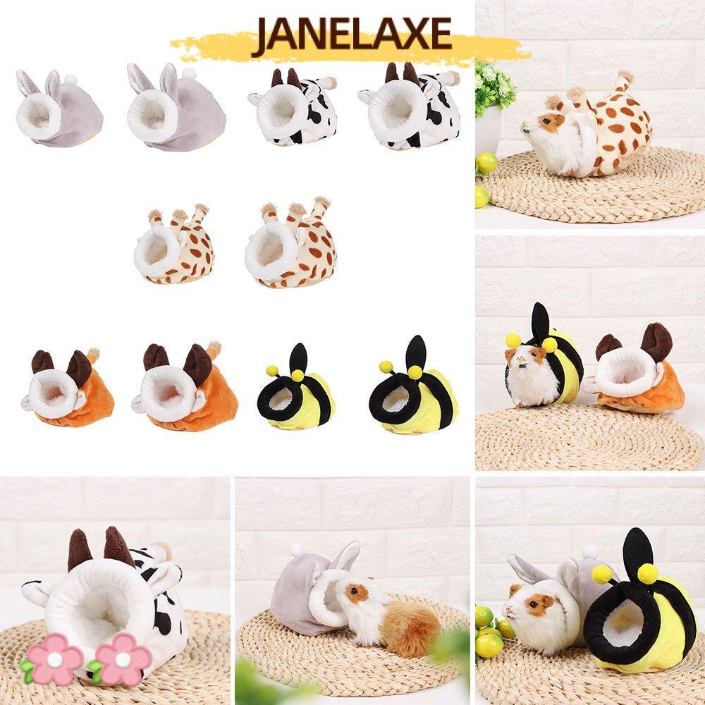 JANELAXE932JN Hamster House เสื่ออุ่นฤดูหนาวที่นุ่มสบายน่ารัก
