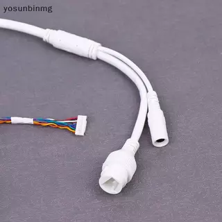 Yosunbinmg] สายเคเบิลหางกล้อง Ethernet Lan Cable PoE RJ45 สายเคเบิลเครือข่าย 10 Pin 10 Core สําหรับกล้อง IP ใหม่
