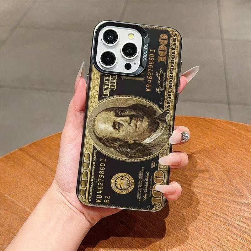 US Dollar Money Printing เหมาะสําหรับ 17 เคสโทรศัพท์ iPhone1615pro ยุโรปและอเมริกา 14pro13