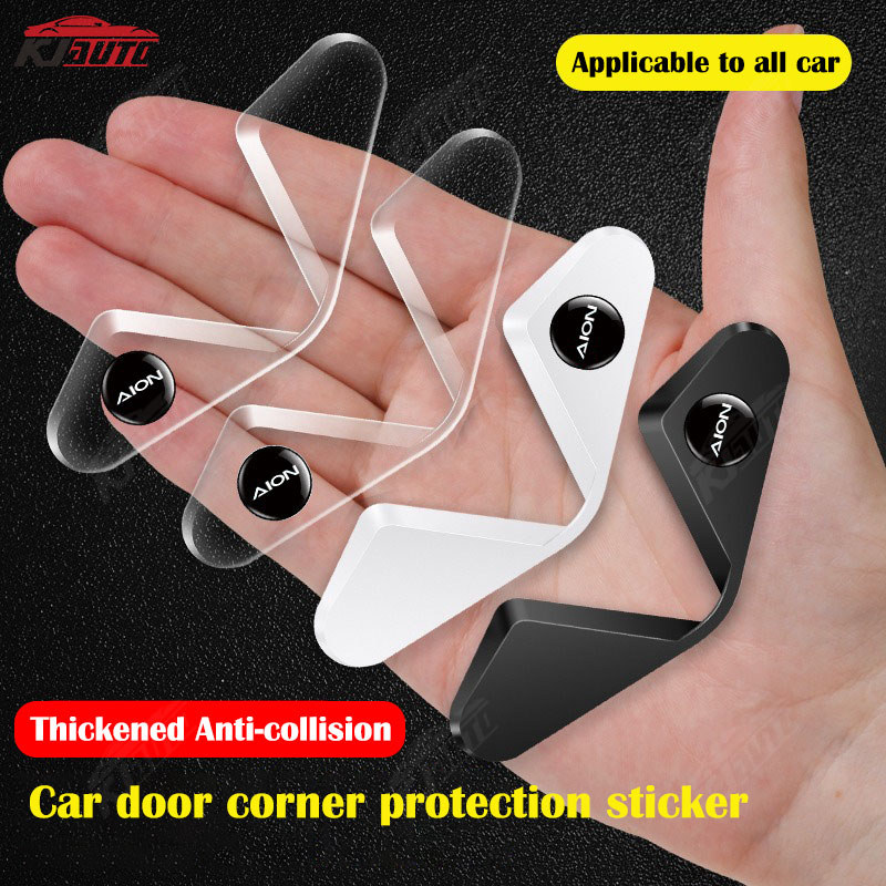 4 ชิ้น Aion รถมุมประตูสติกเกอร์ประตู Collision Protector สําหรับ Y Plus Aion UT Aion V Aion ES