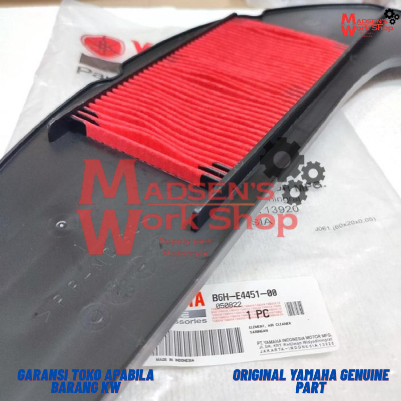 AIR FILTER ALL NEW NMAX N MAX 2020 B6H-E4451-00 ต้นฉบับ YGP