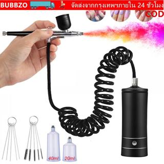 BUBBZO Air Brush, USB ชาร์จมือถือ Airbrush Nail Art Compress…