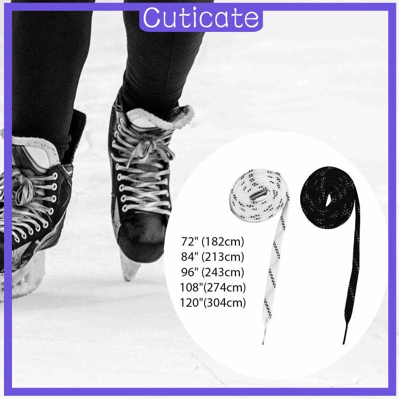 [CUTICATE] Hockey Skate Laces Premium, Figure Skates Shoelaces Hockey Laces, Figure Skate Laces