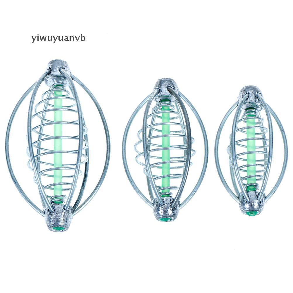 Yiwuyuanvb] เครื่องป้อนตกปลาเครื่องป้อนว่ายน้ําสปริงตะกั่วทําให้จม 5 ซม. 6 ซม. 7 ซม. ใหม่