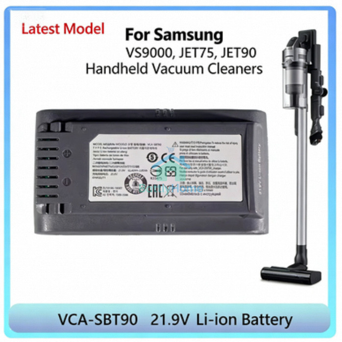 Compatible with VCA-SBT90, VCA-SBT90E and VCA-SBT90EB Vacuum Cleaner Battery