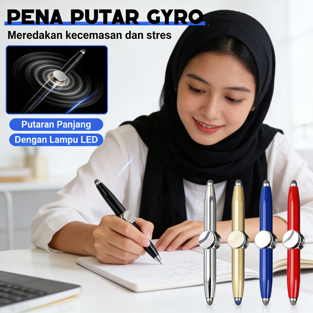 โลหะ Fidget Spinner ปากกาหมุนยาวหมุนปากกา Hand Spinner ปากกา / Fidget Spinner ปากกาของเล่น