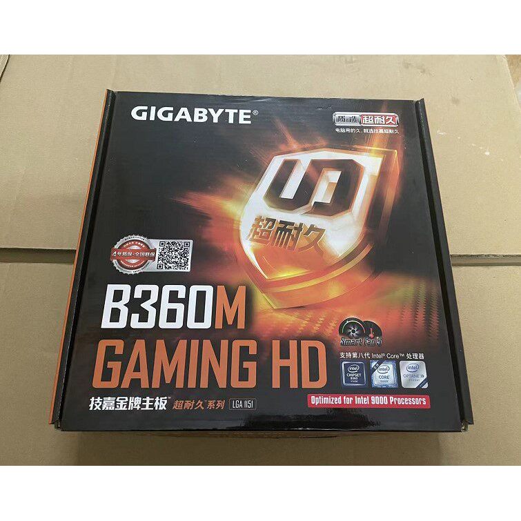 [ไม่ใหม่เอี่ยม] เมนบอร์ดราคาโปรโมชั่น Gigabyte/Gigabyte B360M GAMING HD 1151 B365M GAMING HD