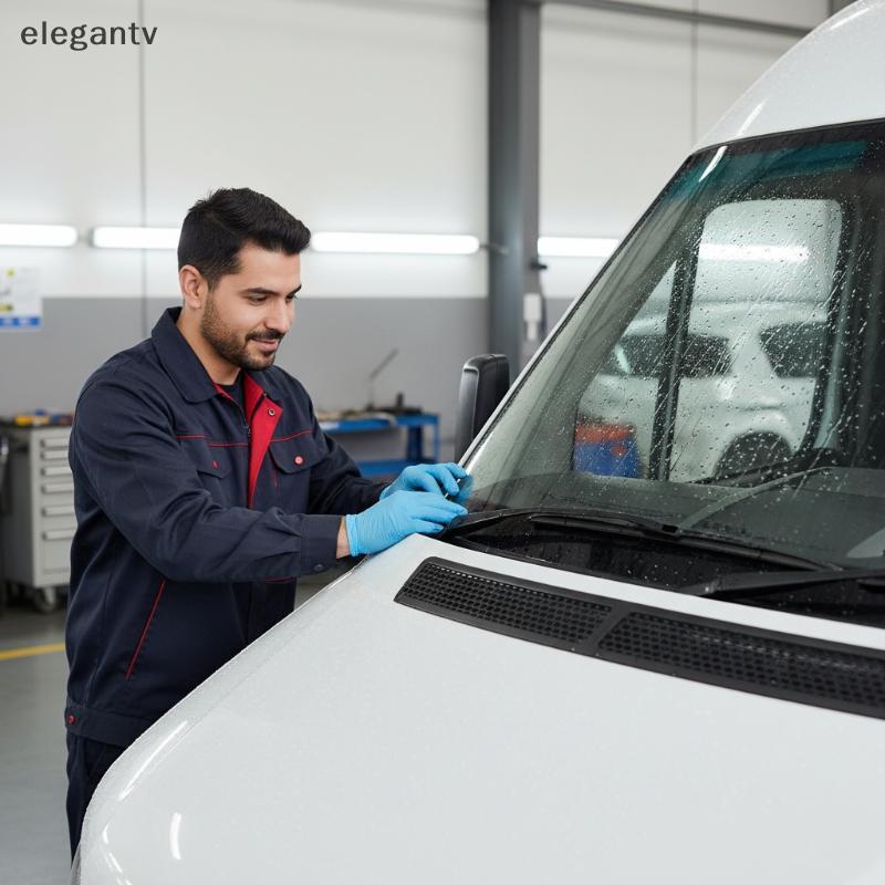 EGN 2 ชิ้นที่ปัดน้ําฝนหัวฉีดเครื่องซักผ้า Jet สําหรับ Mercedes Sprinter 2500 3500 Crafter 2E1955985 