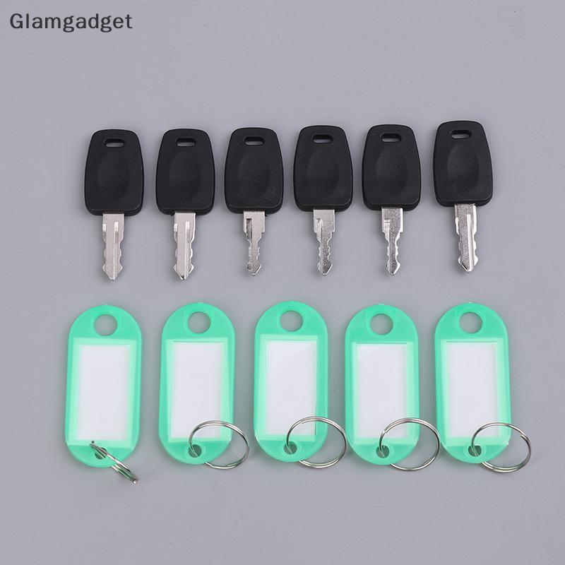 [Glg] 2 ชิ้น 007 คีย์ 002 คีย์ Master กระเป๋าเดินทาง Lo Keyspatible พร้อมรหัสผ่านกระเป๋าเดินทาง TSA 