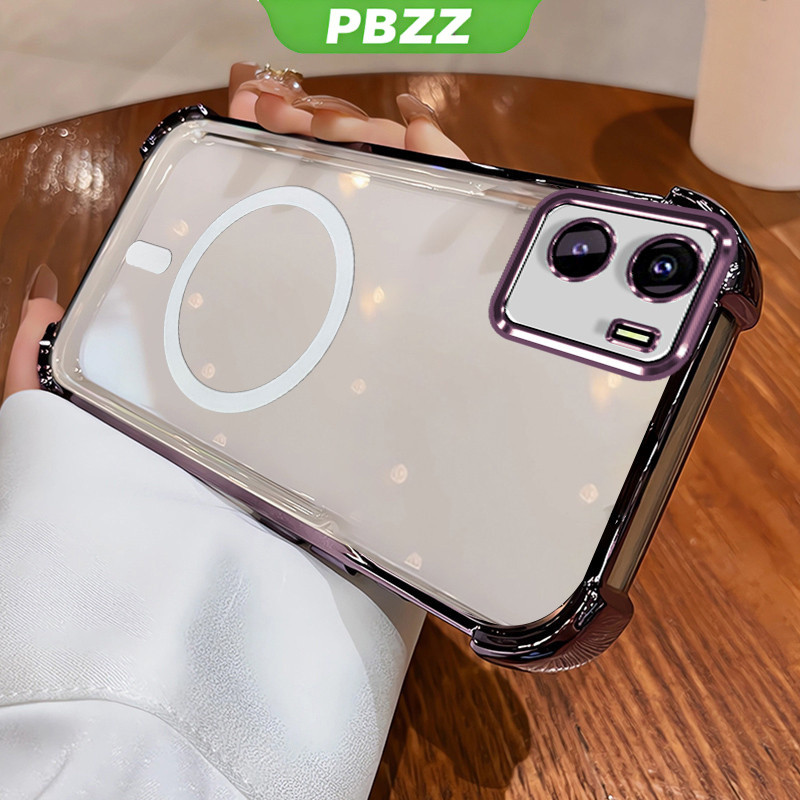 PBZZ เคสสําหรับ VIVO Y15S Y15A Y01 s1 pro VIVO V15 1819 เคสโทรศัพท์ Softcase ซิลิโคนกันกระแทกปกดีไซน์ใหม่ความงามใสด้วยแม่เหล็กไร้สาย SJBSWX11 ราคา ถูกที่สุด ดีลบีเคเค แกลเลอรีภาพที่ 2
