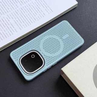 เคสโทรศัพท์สําหรับ VIVO IQOO 15 13 12 Z9 Z10 Turbo Pro/Plus Neo 10 Pro 11 ปลอกแม่เหล็กรูกระจายความร้อน Frosted Anti Fall และ Anti Stain Cover