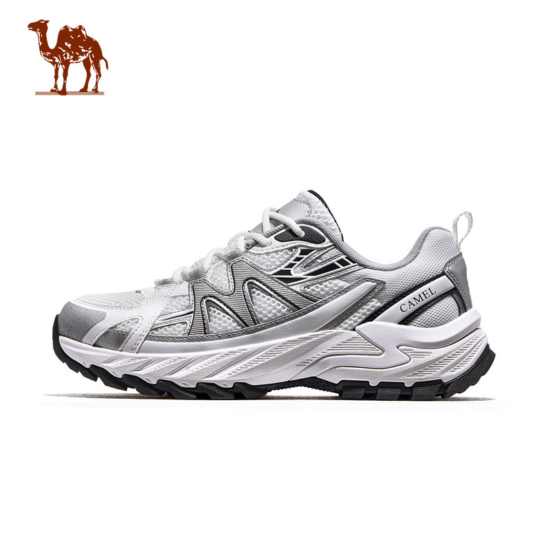 CAMEL CROWN รองเท้าเดินป่าสําหรับผู้หญิงและผู้ชายรองเท้าเดินป่ากีฬากลางแจ้งระบายอากาศได้