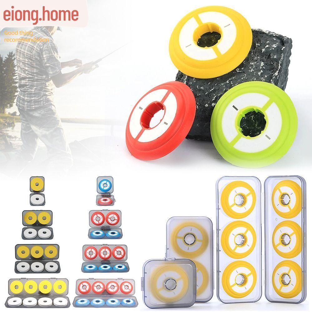 EIONG 1 ชิ้นตกปลาสายหลักกล่อง, W/กล่องปิดไขลานเครื่องมือ,ทนทานแบบพกพา 2-6 แกนซิลิโคน/โฟมหลัก Spool Line กล่องเก็บอุปกรณ์ตกปลา