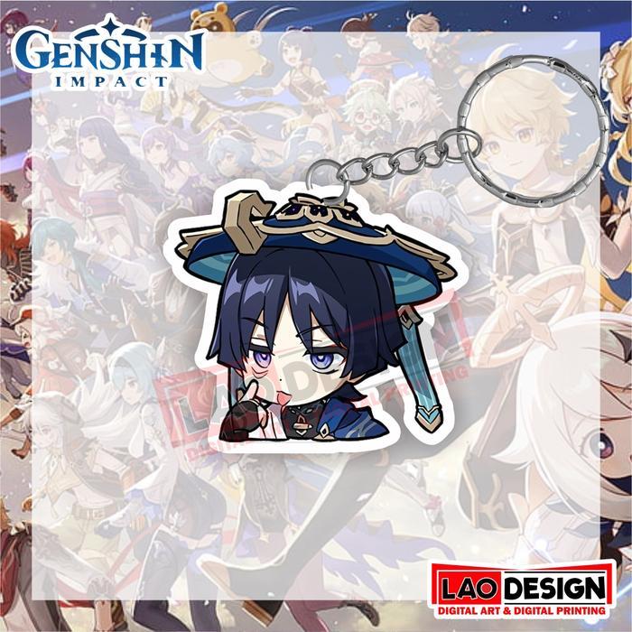 Gantungan Kunci WANDERER Genshin Impact - พวงกุญแจ Genshin Impact - พวงกุญแจ
