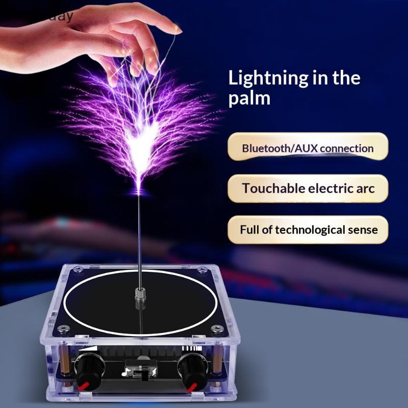 Ritasday Music Coil /AUX Dual Mode Music Box ประดิษฐ์ Lightning Touchable อินพุตเสียงการทดลองทางวิทย