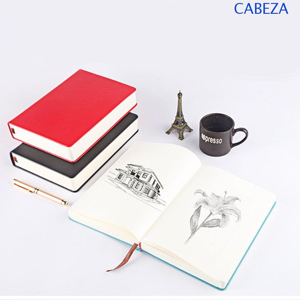 CABEZA การเขียนแผ่นเปล่า, 330 แผ่นเปล่าหน้าด้านใน Sketchbook, สมุดบันทึกธุรกิจ A4/A5/A6 หนัง PU ปกอ่