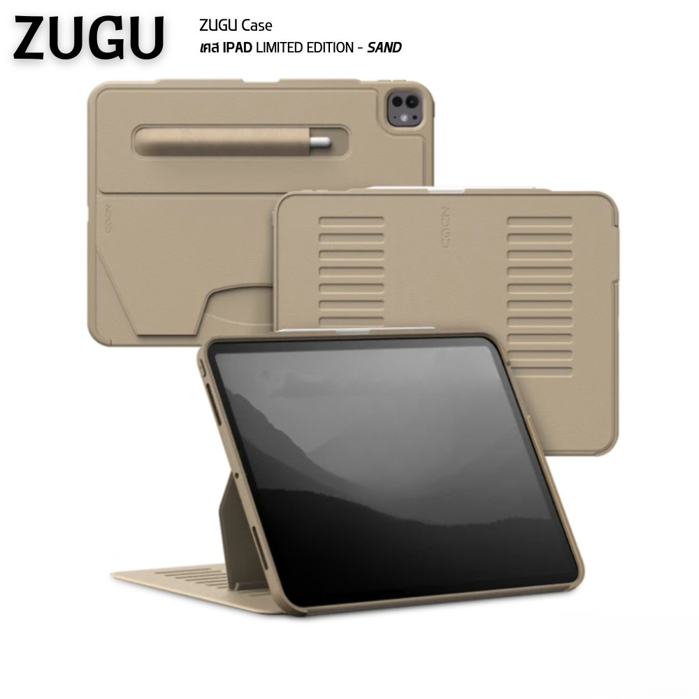 ZUGU Case เคสสำหรับ iPad Pro 11 (24/25) /Pro 13 (24/25)/ Air13 (25/24) / Air11 (25/24) / Air 5/ Air 