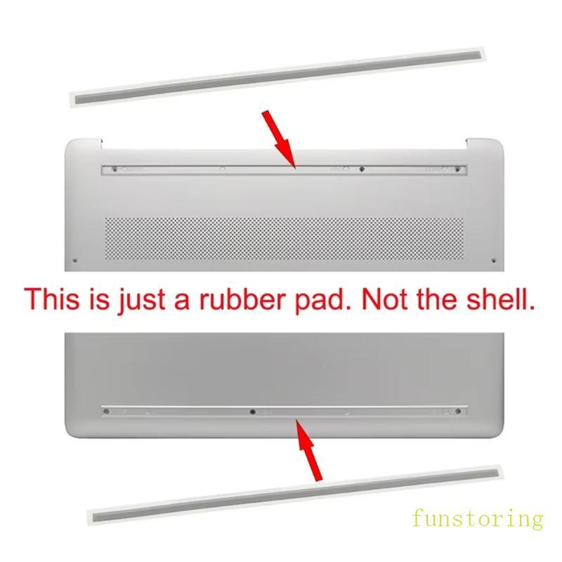 FUN 2 ชิ้นแถบยางแล็ปท็อปด้านล่างฝาครอบเท้าสําหรับ 15SFR FQ 15-DY EF TPN-Q222 Q230 ฟุต