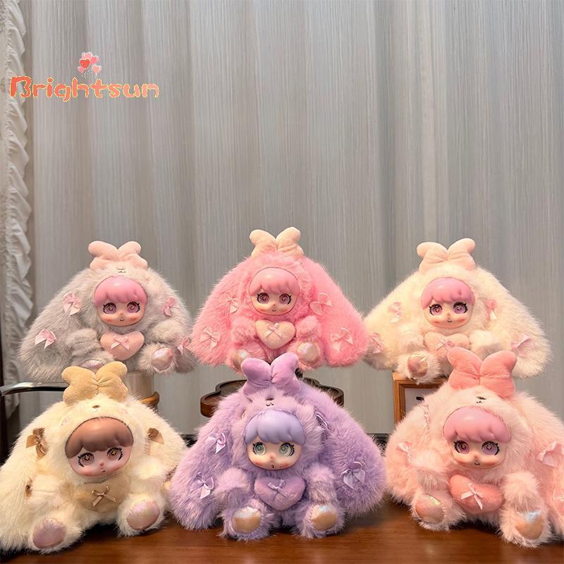 [BT-t] น่ารักไวนิลหัวใจกระต่ายหูพวงกุญแจจี้ตุ๊กตาสร้างสรรค์สําหรับโรงเรียน Bapa เครื่องประดับของขวัญใหม่