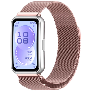 Milanese Magnetic Loop Strap สําหรับ Huawei Band 11 / 11 Pro สแตนเลสสตีลสร้อยข้อมือสําหรับ Huawei Band สายรัดข้อมืออัจฉริยะ