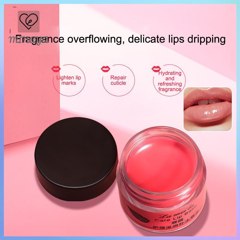 [MINA] Moisturizing Lip Mask เพื่อลดเส้นริมฝีปาก Repair Moisturizing Lip Balm ลด Dead Skin ผลิตภัณฑ์แต่งหน้า Lip Care TH