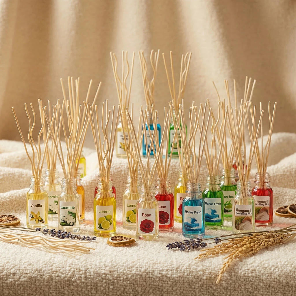 ก้านไม้หอม น้ำหอมอโรม่า 15มล. H0001 มี 50 กลิ่น thumbnail 7