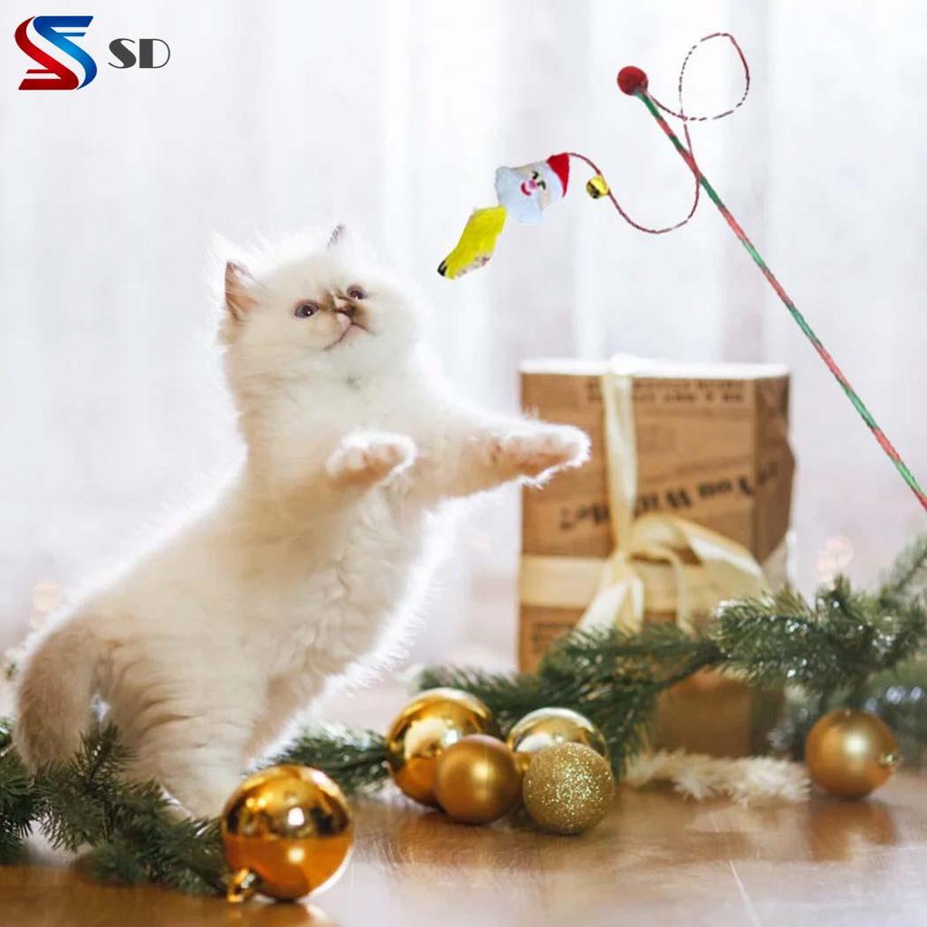 2024 Cat Advent Calendar Pets Xmas Countdown Gifts เหมาะสําหรับแมวลูกแมวอุปกรณ์สัตว์เลี้ยง