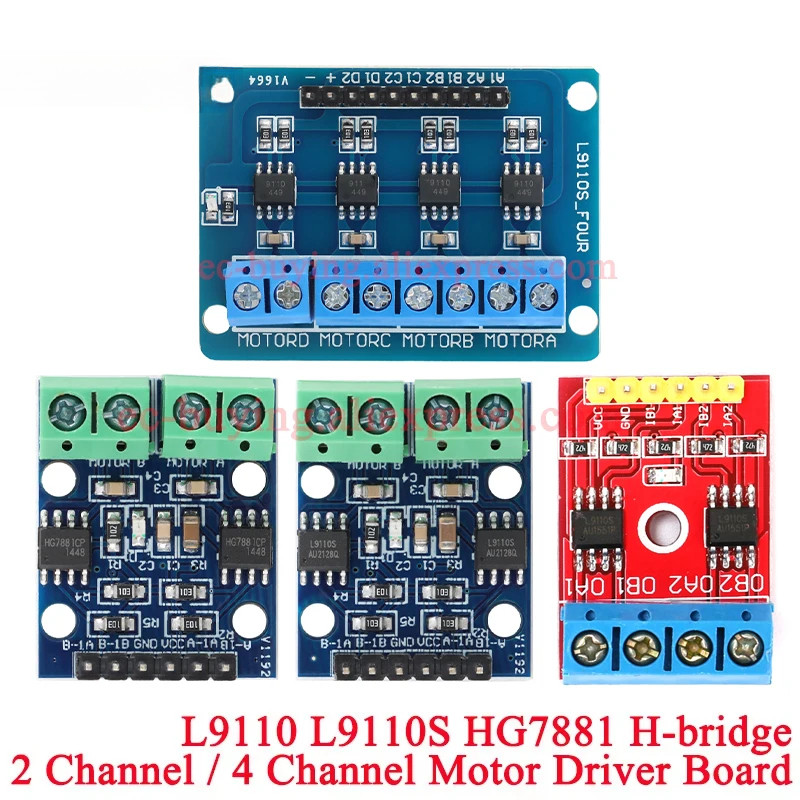 5 ชิ้น/1 ชิ้น L9110S 2 4 ช่อง DC Stepper มอเตอร์บอร์ด PWM ความเร็วระเบียบ H สะพาน L9110 HG7881 โมดูล