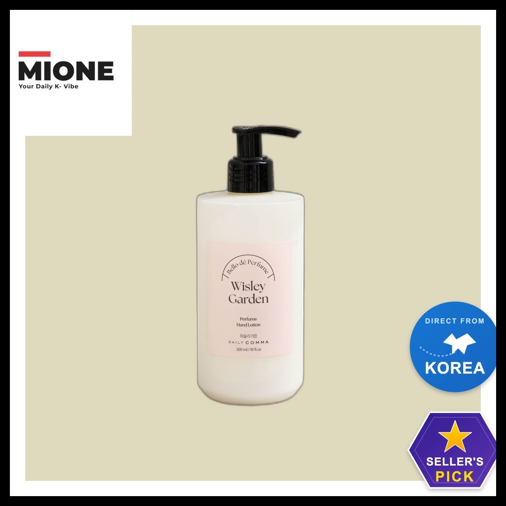[daiso] Dailycomma Bello de Perfume Hand Lotion (Wisley Garden), 300ml, 1 ชิ้น / โลชั่นมือเกาหลี by 