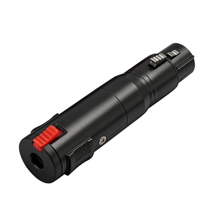 BTM XLR Female to 1 4 6 35mm Female Adapter Port 6 35mm to XLR Female XLR