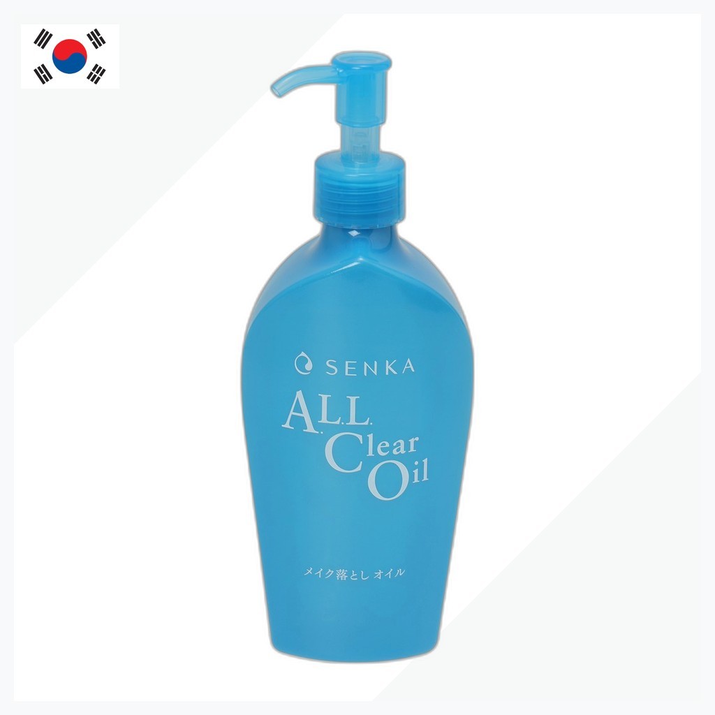 [senka] All Clear Cleansing Oil, 230ml, 1 ชิ้น / Korean Cleansing Oil / Makeup Remover / ของแท้ 100%
