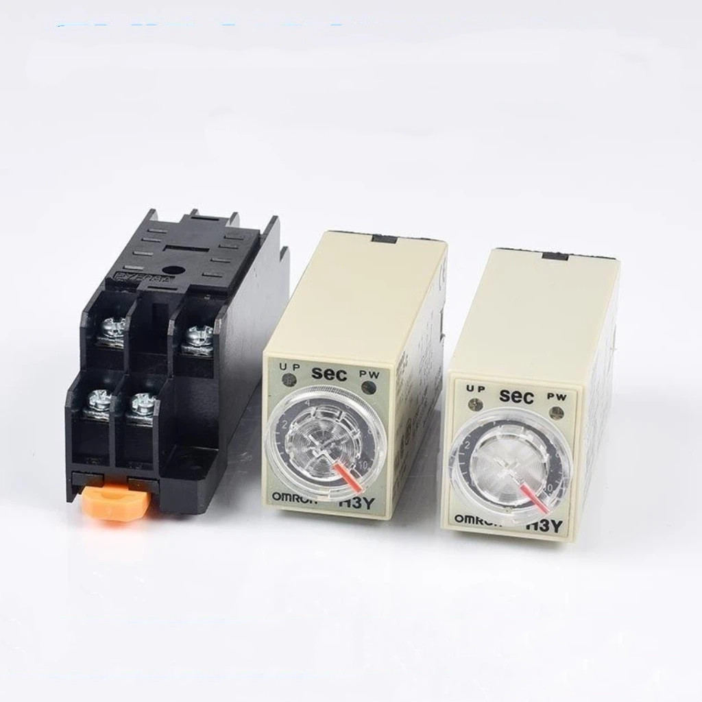 Omron Time Relay H3Y-2 H3Y-4-C Power-on Delay DC24V H3Y-2-C H3Y-4 1S