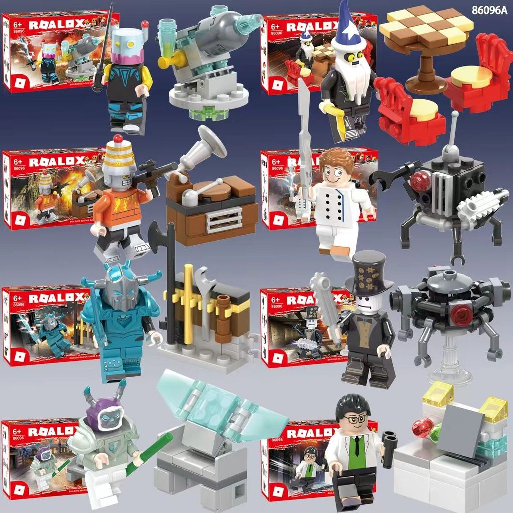 Roblox Roblox Game Building Block Doll Model Virtual World Doll Boy ประกอบของเล่น/321