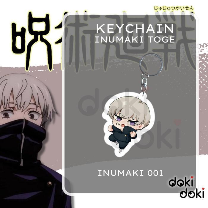 GANTUNGAN KUNCI KEYCHAIN ANIME INUMAKI TOGE JUJUTSU KAISEN - INUMAKI 001