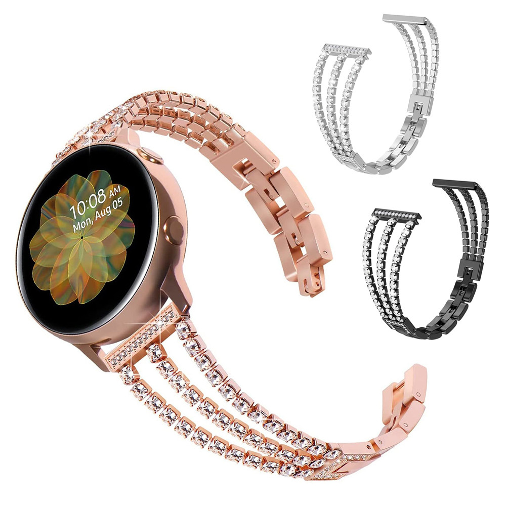 Luxury Watch Strap for Samsung Galaxy Watch 7/ 6/ 5/ 4 Classic 42mm 46mm Smartwatch Band Bracelet Ga