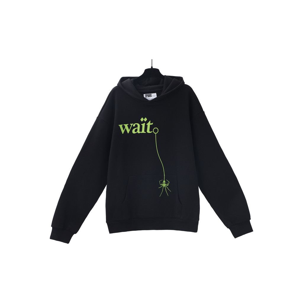 OK3I Young Thug Same Style Sp5der 555555 Hoodie Waiting wait Unisex Hoodies and Sweatshirts